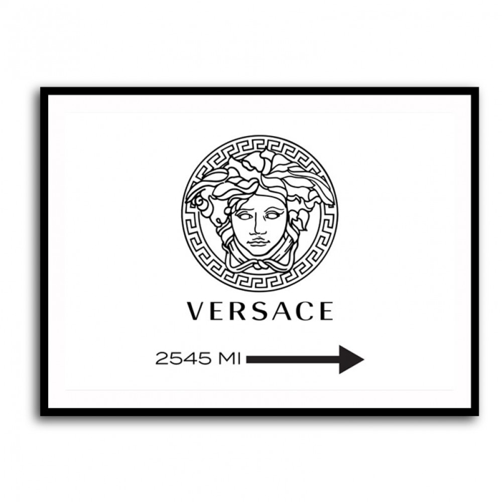 Versace ロゴ看板 Versace Sign Wall Art